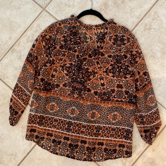 Tie front blouse - Picture 4 of 4